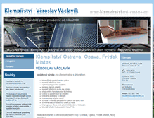 Tablet Screenshot of klempirstvi.ostravsko.com